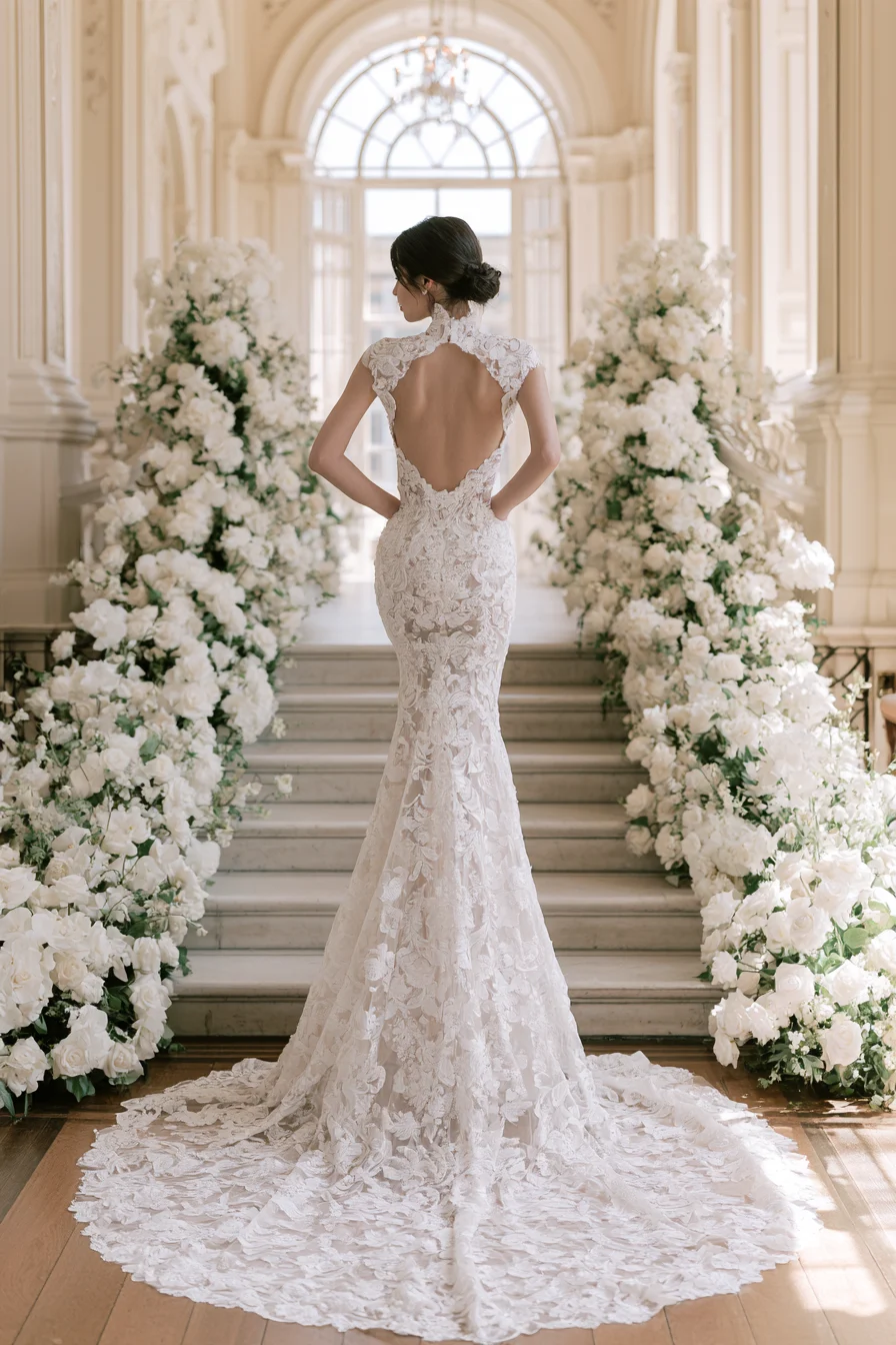 27 Stunning Open Back Wedding Dress Ideas for an Unforgettable Bridal Look