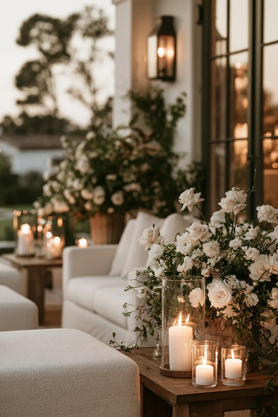 27 Beautiful Porch Wedding Decorations for a Dreamy Romantic Celebration